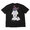 STUSSY FLOWER BOMB TEE BLACK画像