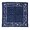 WAREHOUSE Lot 5227 SELVEDGE INDIGO BANDANA D柄(SQUARE)画像