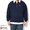 BEN DAVIS Half Zip L/S Polo I-24380027画像