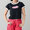 X-girl GLITTER OVAL LOGO S/S BABY TEE 105242011012画像