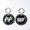 MOONEYES x EVILACT collaboration rubber key ring MOON-EV-KEY画像