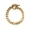 LAVER No.19 9MM CURB CHAIN T BAR BRACELET GOLD画像