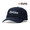 SILAS BLACKLETTER CAP NAVY 110243051002画像