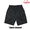 COOKMAN Chef Pants Short Black Leopard 231-31987画像