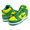 NIKE SB DUNK HI OG QS SUPREME By Any Means yellow zest/classic green DN3741-700画像