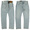 Levi's 501 BUTTON-FLY STRAIGHT LIGHT INDIGO WORN IN 00501-3398画像