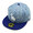 NEW ERA 59FIFTY Denim Monogram ロサンゼルス・ドジャース ウォッシュドデニム ダークロイヤルバイザー 14307716画像