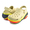 crocs BUBBLE CRUSH CLOG SESAME 210061-0HX画像