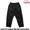 COOKMAN Harvest Pants Cropped High Wale Corduroy Black 231-43801画像