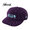 NANGA TACOMA FUJI RECORDS BIGFOOT SURVEY PROJECT LOGO CORDUROY CAP PURPLE CA2441-3B006-Z画像