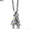 Peanuts&Co TEDDY BUNNYPEANUTS (silver×K10) + silver chain 60cm. round画像